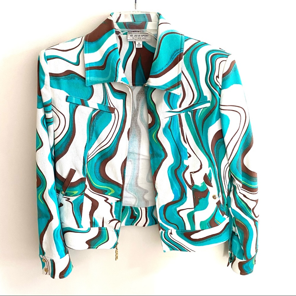 St. John Sport by Marie Gray Jacket Small